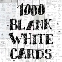 1000 Blank White Cards (1990)