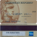 Postbank –  American Express – Yellow – 1