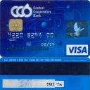 CENTRAL COOPERATIVE BANK – Visa – Planets blue – 1