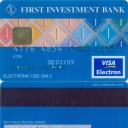 First Investment Bank – Visa Electron – 6
