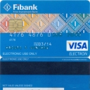 First Investment Bank – Visa Electron – 10