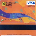 RAIFFEISENBANK – Visa Electron – 007
