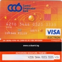 CENTRAL COOPERATIVE BANK - Visa Electron - Planets - 3