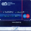 CENTRAL COOPERATIVE BANK – Maestro – blue – 10