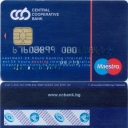 CENTRAL COOPERATIVE BANK – Maestro – blue – 13