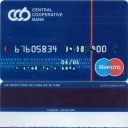CENTRAL COOPERATIVE BANK – Maestro – blue – 03