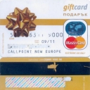 Gift Cards –  Mastercard – 12