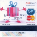 Gift Cards –  Mastercard – 3