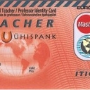 ISIC Teacher MasterCard