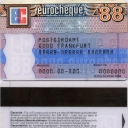 Eurocheque Card