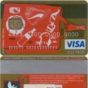 Visa Electron transparent 