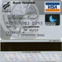 Nadra Bank Business Card
