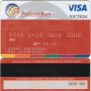 ProCredit Bank Visa Electron