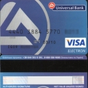 Universal Bank Debit Card