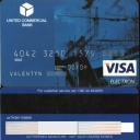 United commercial bank Debit Card