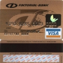 Factorial-Bank Debit Card