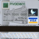 Bank Pivdenny Debit Card
