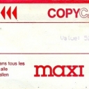 Value 50 black matrix printed