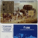 Stamp of Bavaria - Bayern Einser