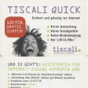 Tiscali Quick - 100 Minuten Gratis surfen