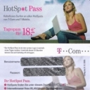 Ihr HotSpot Pass (Woman with laptop)