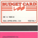 Budget Card