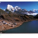 Mt. Cholatse as seen from Gokyo Village