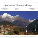 Annapurna Himalayan Range as seen from Ghandruk