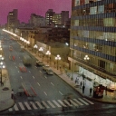 Night view of the new Emancipation Avenue