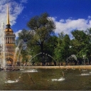 St. Petersburg. The city on the Neva. Panorama