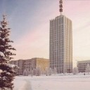Arkhangelsk. Square of lenin
