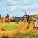 Arkhangelsk. Museum of Wooden Architekture