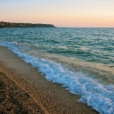 Sea coast near Sevastopol, Crimea