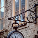 Street clock, Gamla Stan, Stokholm, Sweden