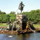 The Neptune Fountain in St. Petersburg