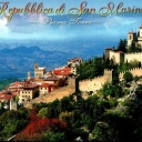 Republic of San Marino. First Tower and panorama