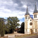 The Our Lady of Snow ecumenic Church. Petruvaradin, Serbia