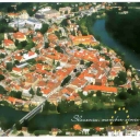 Novo Mesto, with the river Krka