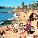View from the Beach - Lloret de Mar, Costa Brava