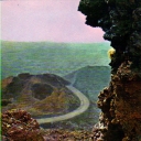 View from the mountain of fire