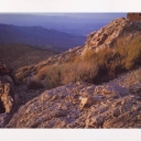 Death Valley. Aguereberry Point. Rugged Rock Hillside