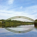 Tyngsboro bridge over Merrimack river, Massachusetts