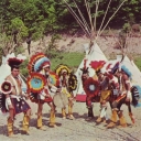 Colorful Indian Dancers