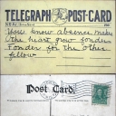 Telegraph Post-Card