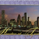 Houston at twilight