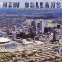 New Orleans. Downtown and Mississippi River