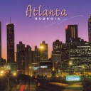 Atlanta. Downtown at night