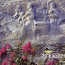 Stone Mountain Park, Georgia. Memorial Carving