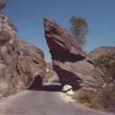 Indian Canyons. Split Rock