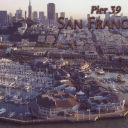 San Francisco. Aerial View of Pier 39